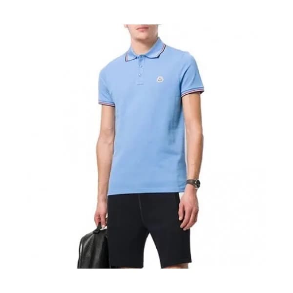 [매장판]Moncler 2020 Mens Logo Cotton Short Sleeved P… - 1