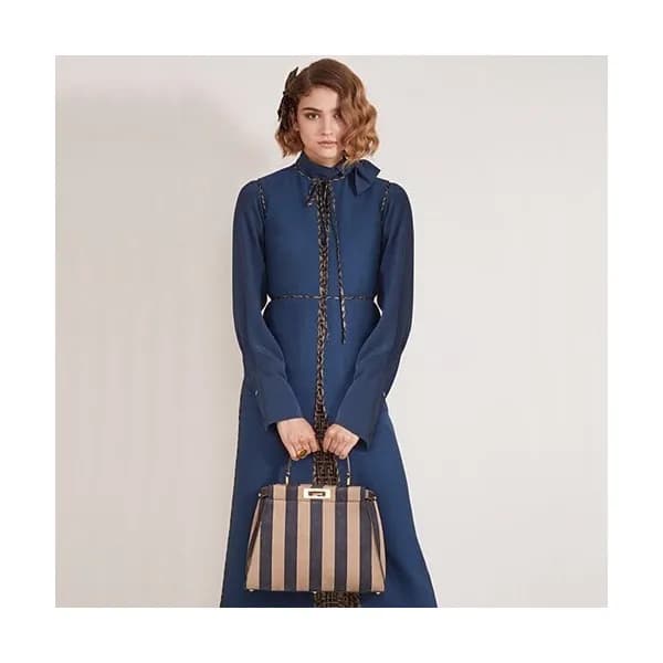 Fendi 2020 Leather Tote Shoulder Bag, 33cm - 펜디 20… - 1