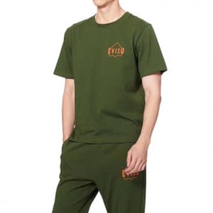 [에비수]Evisu 2020 Mens Embroidery Evisukuro Cotton S…