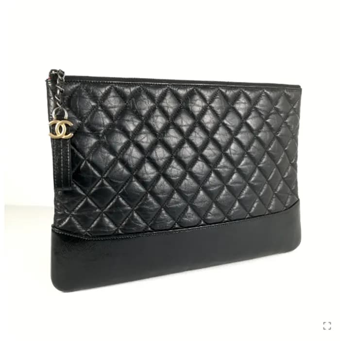 Chanel 2023 Leather Clutch Bag,28CM - 샤넬 2023 가브리엘… - 1