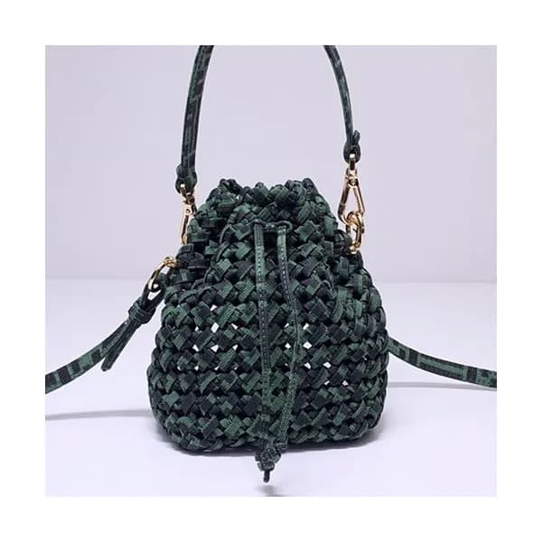 Fendi 2020 Mon Tresor Bucket Tote Shoulder Bag ,18… - 1
