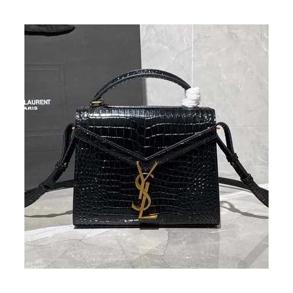 Saint Laurent 2020 Women Cassandra Chain Shoulder … - 1