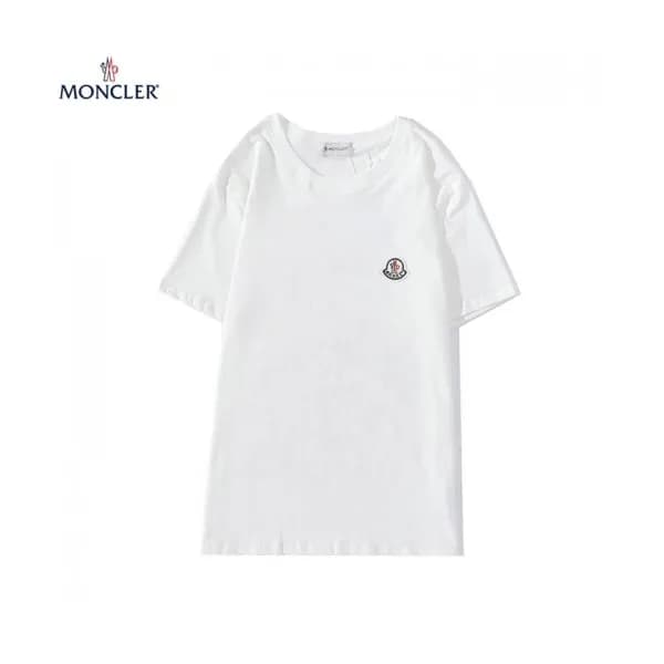 [매장판]Moncler 2020 Mens Logo Crew-neck Short Sleeve… - 1