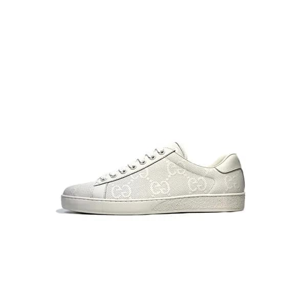 Gucci 2020 Mm / Wm Leather Sneakers - 구찌 2020 남여공… - 1
