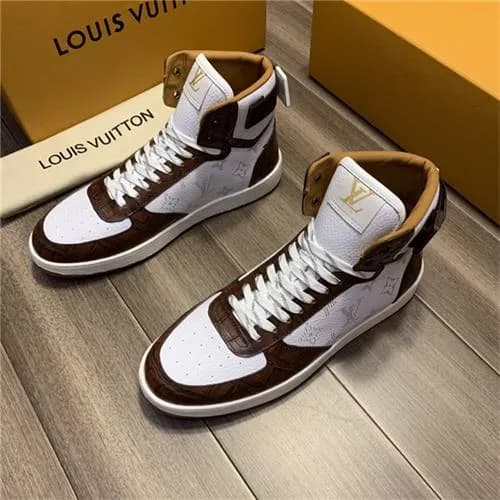 Louis Vuitton 2020 Men's Leather Sneakers - 루이… - 1
