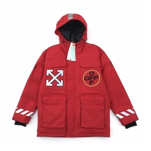[오프화이트]Off-white 2020 Mens Logo Casual Duck Down J… - 1