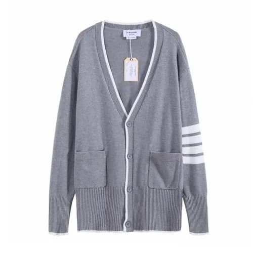 Thom Browne 2020 Womens Strap V-neck Cardigan - 톰브… - 1