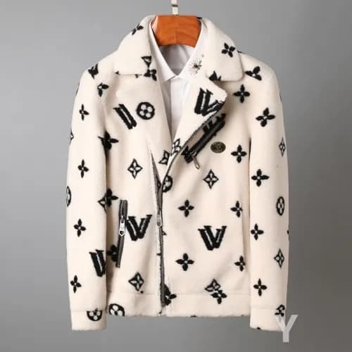[루이비통]Louis vuitton 2020 Mens Logo Leather Jackets… - 1