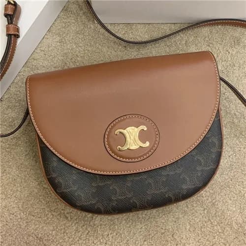 Celine 2020 Women's Leather Shoulder Bag,21cm … - 1