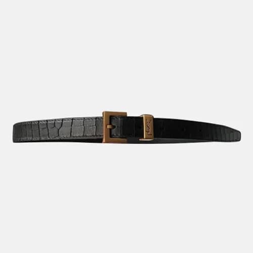 Saint Laurent 2021 Women's Leather Belt - 입생로랑… - 1
