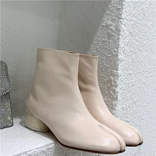 Maison Margiela 2021 Women's Leather Ankle Boo… - 1