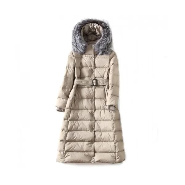 Burberry 2021 Womens Logo Duck Down Long Padding -… - 1