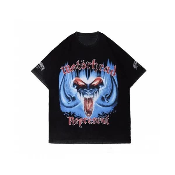 [리프리젠트]Represent 2021 Mm/Wm Wolf Logo Cotton Short… - 1