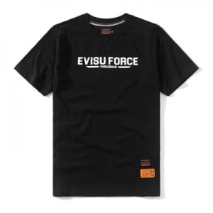 [에비수]Evisu 2021 Mens Evisukuro Cotton Short Sleeve…