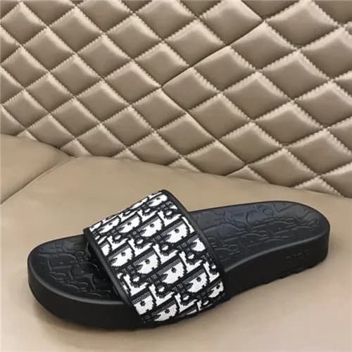Dior 2021 Men's Leather Slipper - 디올 2021 남성용 … - 1