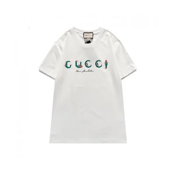 [매장판]Gucci 2021 Mm/Wm Logo Short Sleeved Tshirts -… - 1