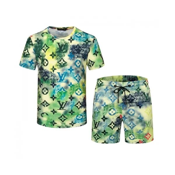 Louis vuitton 2021 Mens Casual Logo Training Short… - 1