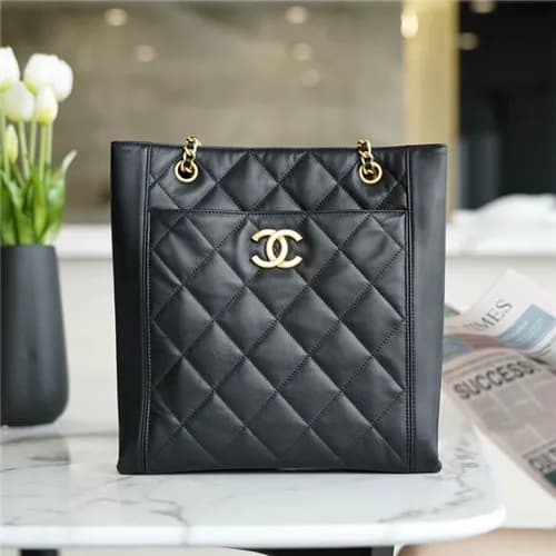 [샤넬]Chanel 2021 Women's Leather Tote Bag/Shopp… - 1