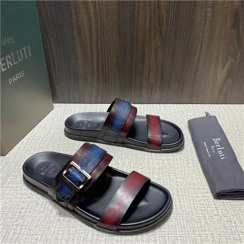 Berluti 2021 Men's Leather Mule,BERTS0244 - 벨루… - 1