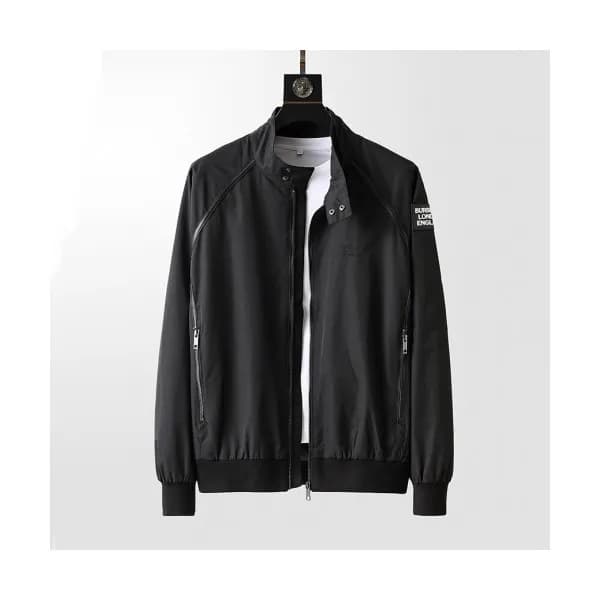 Burberry 2021 Mens Classic Casual Jackets Black - … - 1