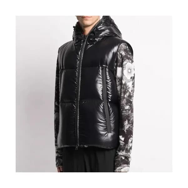 Moncler Mens Patch Logo Modern Duck Down Padding … - 1