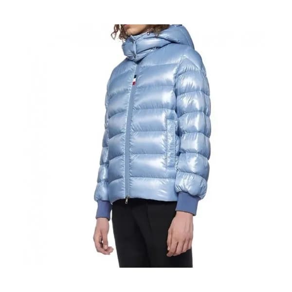 Moncler Mm/Wm Patch Logo Modern Down Padding Blue… - 1