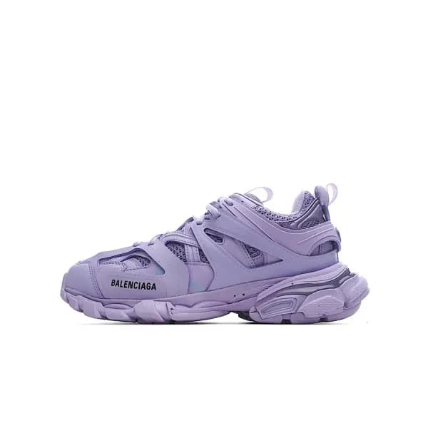 발렌시아가 남/녀 Trainer 퍼플 스니커즈 - Unisex Purple Sneakers… - 1
