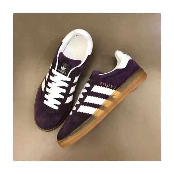 구찌 남/녀 클래식 퍼플 스니커즈- Unisex Purple Sneakers - guc04… - 1