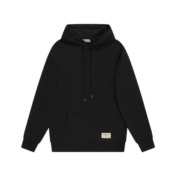 디올 남자 베이직 블랙 후드티 - Mens Black Hoodie - dio02126x - 1
