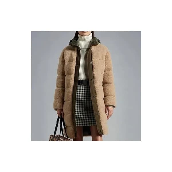 몽클레어 여성 덕다운 화이트 롱패딩 - Moncler Womens White Padding… - 1