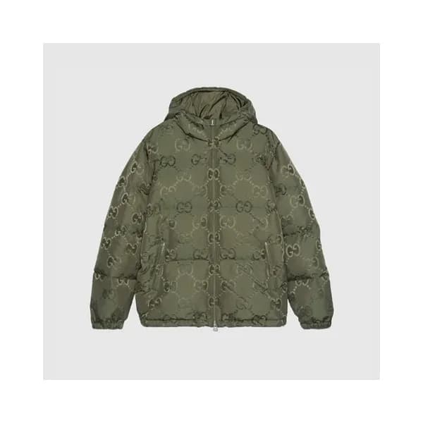 구찌 남/녀 덕다운 그린 패딩 - Gucci Unisex Green Padding - gu… - 1