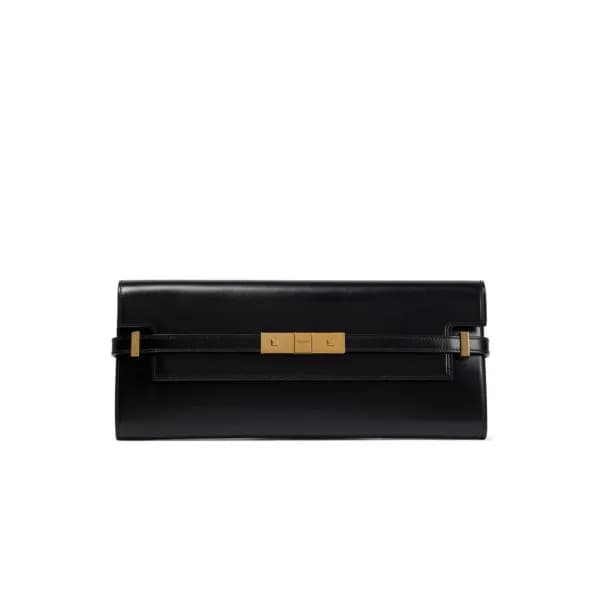 입생로랑 여성 블랙 클러치 - Saint Laurent Womens Black Clutch… - 1
