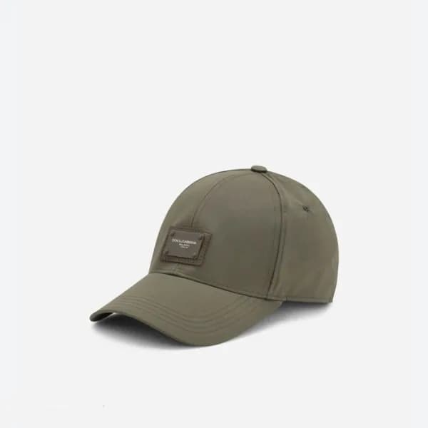 돌체앤가바나 남/녀 그린 캡 - Dolce&Gabbana Unisex Green Cap -… - 1
