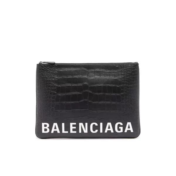 발렌시아가 남/녀 블랙 클러치 - Balenciaga Unisex Black Clutch … - 1