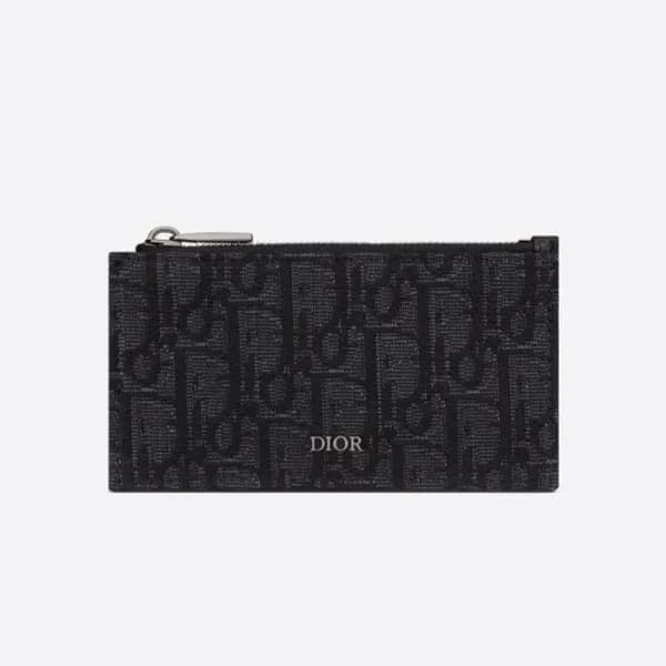 디올 남성 블랙 카드 지갑 - Dior Mens Black Card Wallets - di… - 1
