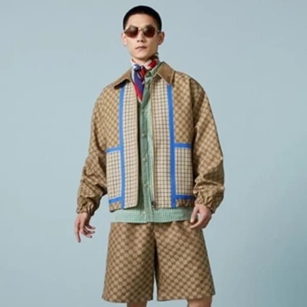 구찌 남성 캐쥬얼 브라운 반바지 - Gucci Mens Brown Half-pants - … - 1
