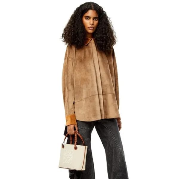 로에베 여성 베이지 토트백 - Loewe Womens Beige Tote Bag - loe… - 1