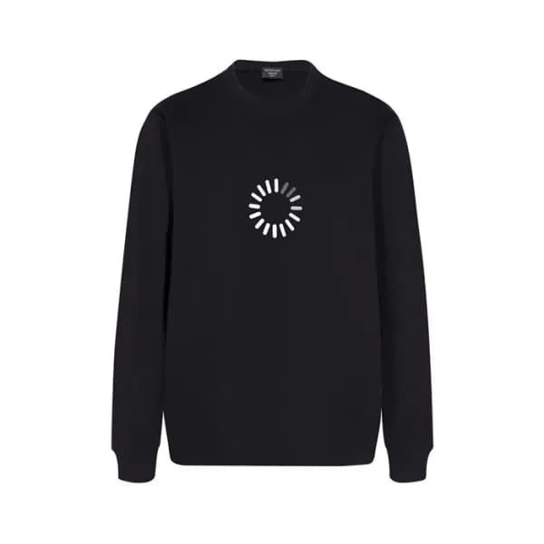 발렌시아가 남성 블랙 맨투맨 - Balenciaga Mens Black Tshirts - … - 1