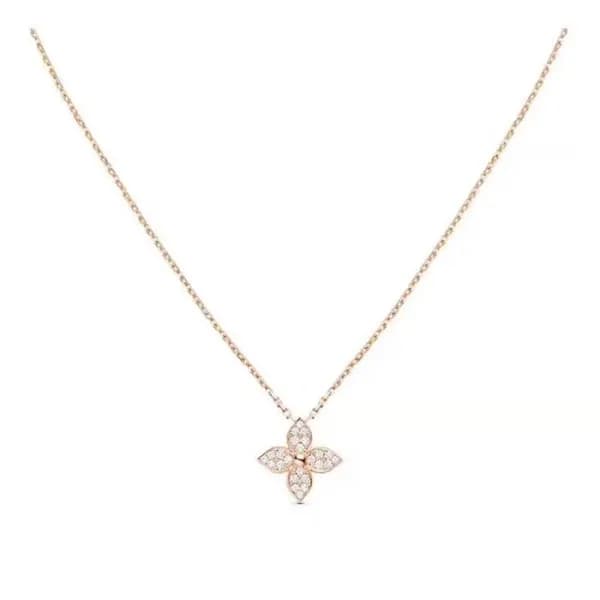 루이비통 여성 로즈 골드 목걸이 - Louis vuitton Womens Rose Gold… - 1