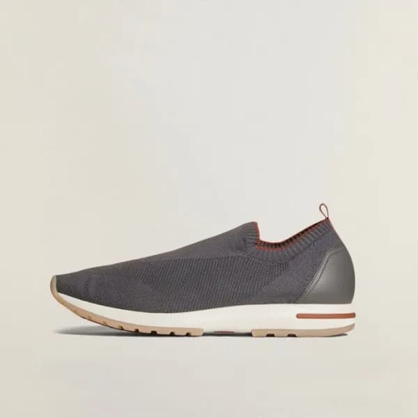 로로피아나 남성 브라운 스니커즈 - Loro Piana Mens Brown Sneakers… - 1