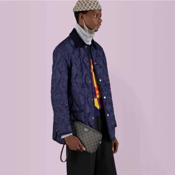 구찌 남성 네이비 다운 자켓 - Gucci Mens Navy Jackets - cl66x - 1