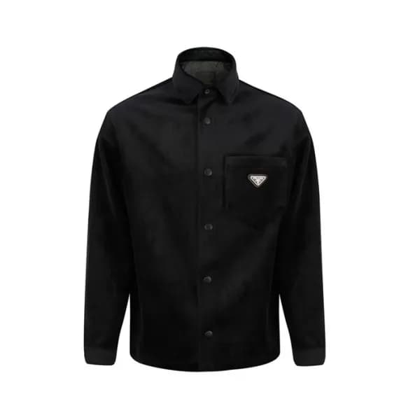 프라다 남성 모던 블랙 셔츠 - Prada Mens Black Shirts - cl153x - 1