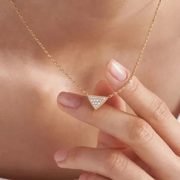 프라다 여성 골드 목걸이 - Prada Womens Gold Necklace - acc15… - 1