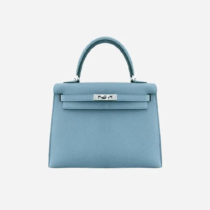 에르메스 여성 켈리백 25 Blue ciel - Hermes Womens Kelly Ba… - 1