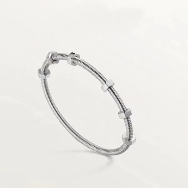 까르띠에 여성 골드 팔찌 - Cartier Womens Gold Bangle - acc26… - 1