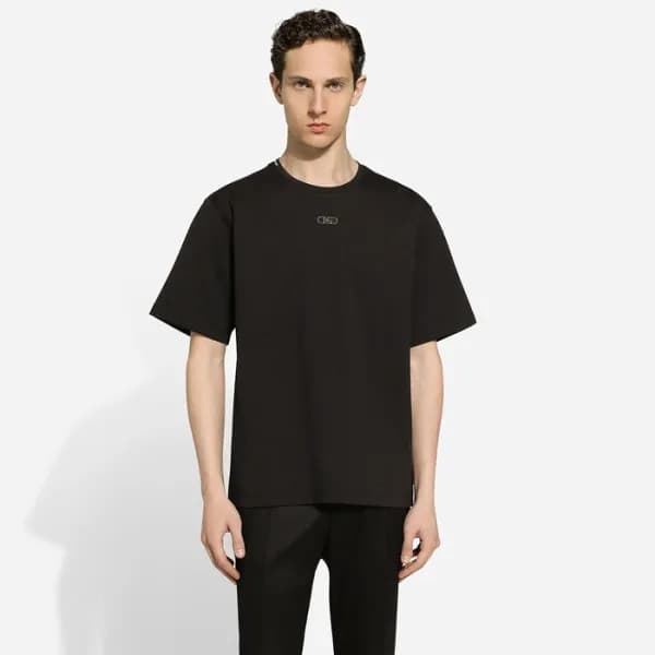 돌체앤가바나 남성 반팔 티셔츠 - Dolce&Gabbana Mens Round Tshirt… - 1