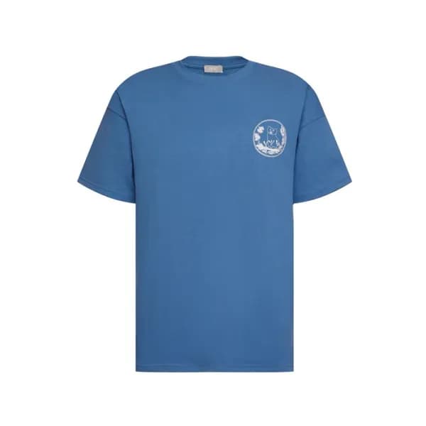 디올 남성 라운드 반팔 티셔츠 - Dior Mens Round Tshirt - dic543… - 1