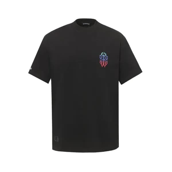 크롬하츠 남성 라운드 반팔티 - Chrom Hearts Mens Round Tshirt -… - 1