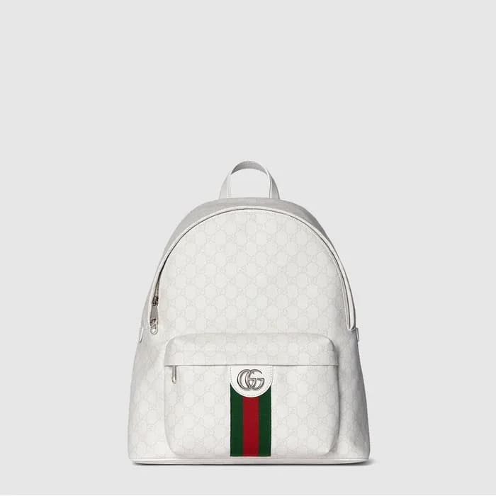 구찌 남성 GG 캔버스 미디엄 백팩 - Gucci Mens GG Canvas Medium … - 1