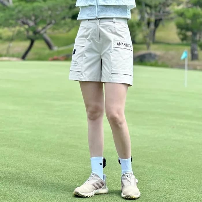 [Amazing Cre] 어메이징크리 여성 테크 카고 쇼츠 팬츠 - gol1813x - 1